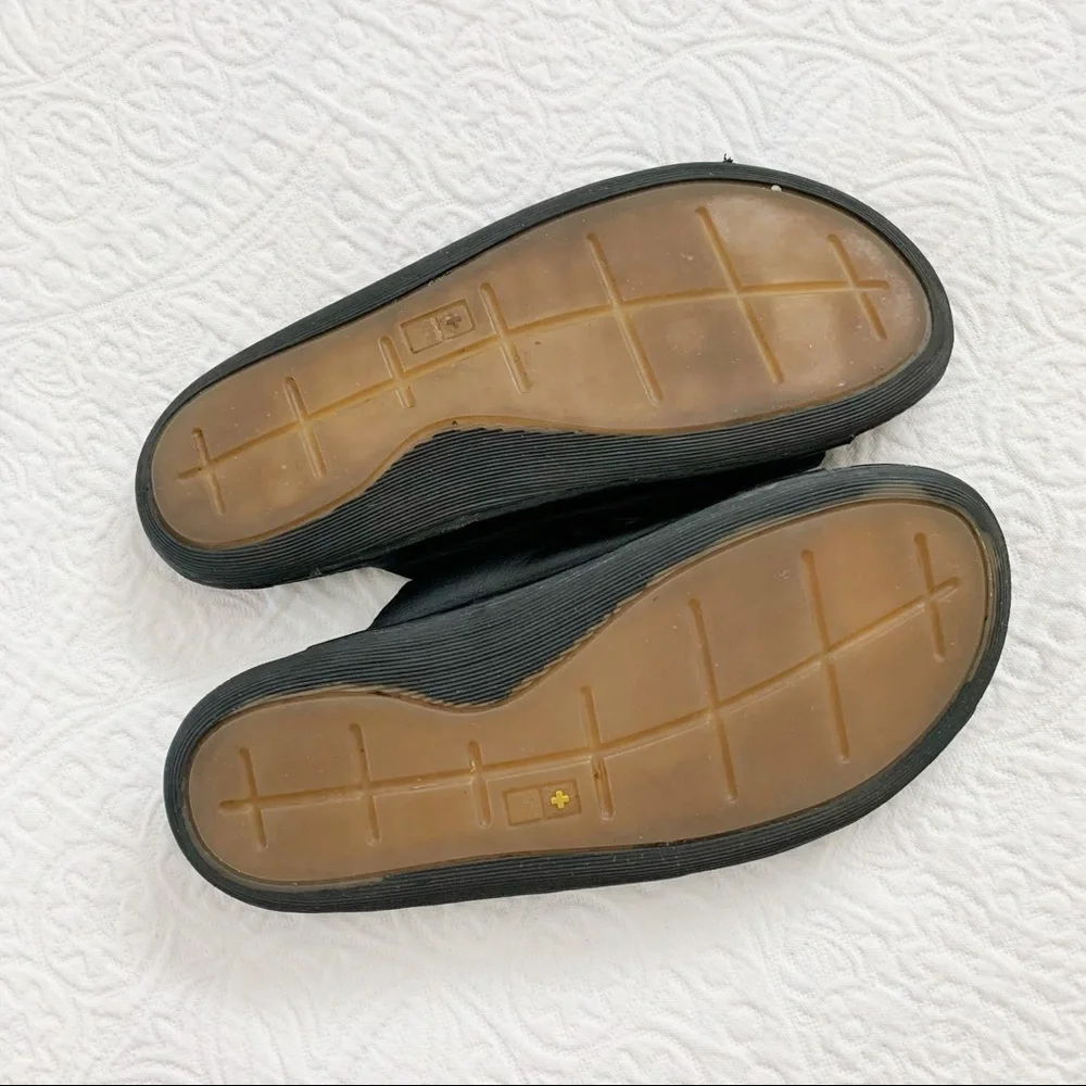 Dr. Martens Men's Leather‎ Double Strap Slide Sandals, Black